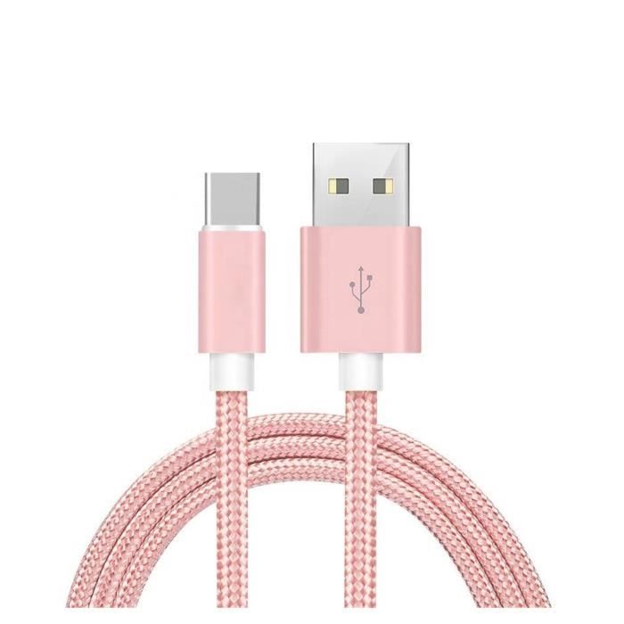 Cable USB C pour Nintendo Switch Oled 7 Nylon 1 Mètre Yuan Yuan - vue 2