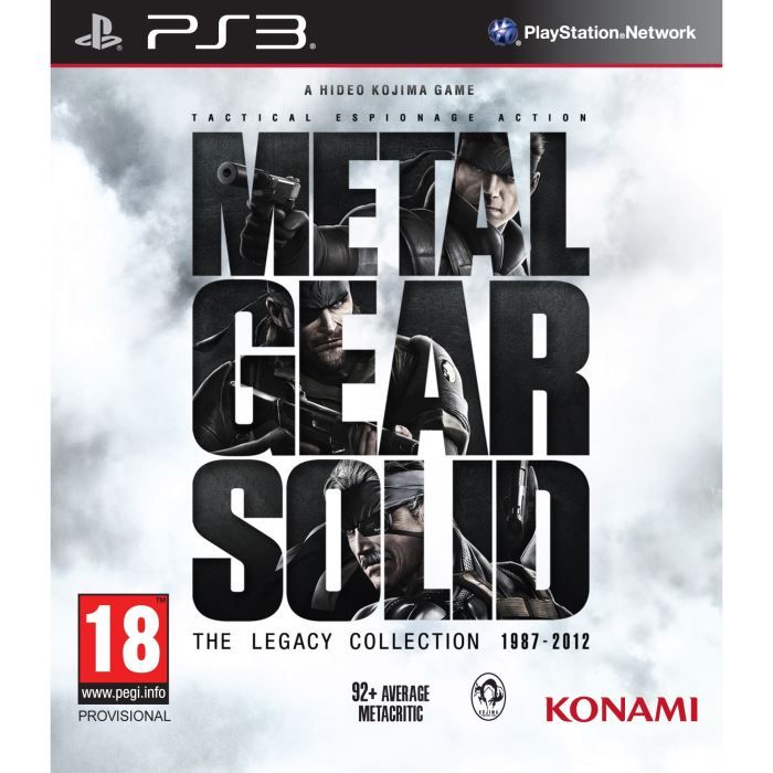 METAL GEAR SOLID LEGACY / Jeu console PS3