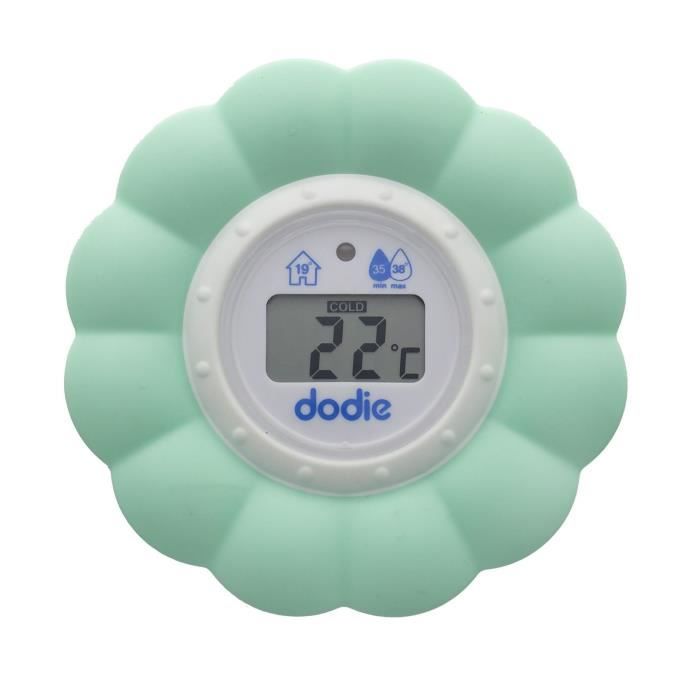 Dodie - Thermomètre 2 en 1 Bain et Chambre