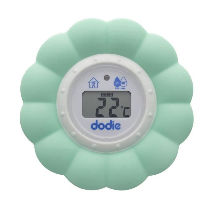 Dodie - Thermomètre 2 en 1 Bain et Chambre