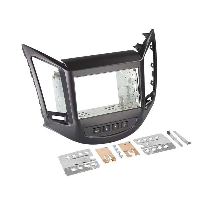 Adaptateur de façade 2-DIN Chevrolet Orlando 2011 > noir
