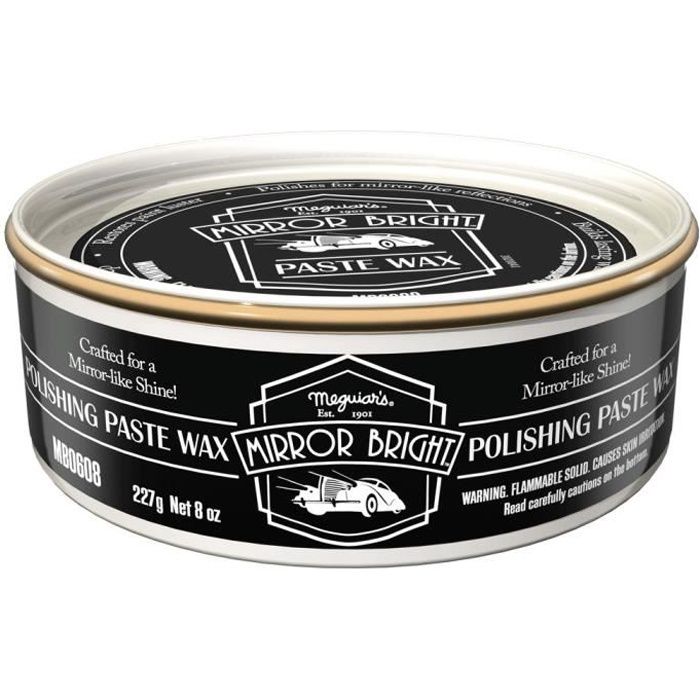 Mirror Bright - Cire Lustrante en Pâte-MEGUIARS