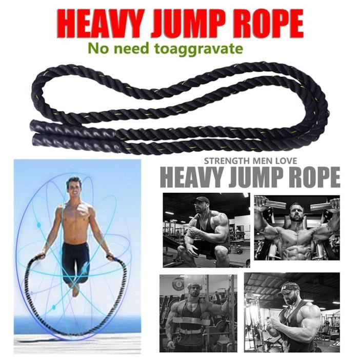 Cordes à sauter lourdes de fitness de 25 mm pour hommes et femmes YTT200514112_kandyfine