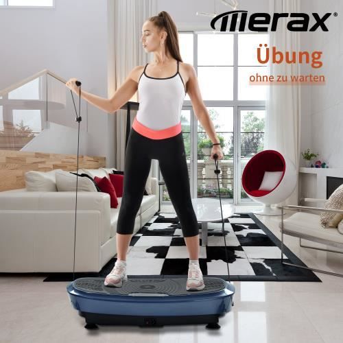 Plaque vibrante avec Bluetooth,Pour Fitness Appareil d'Entraînemen -OLL