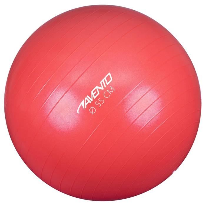🥝2045Avento Magnifique-Ballon de fitness-d'exercice Ballon de Gymnastique pour Fitness Exercice Yoga - Diamètre 55 cm Rose