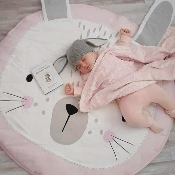 Tapis jouet Bébé Couverture Forme Lapin Jouer Ramper En Peluche Nouveau-Né Bébé Enfants b16696 Mai99595