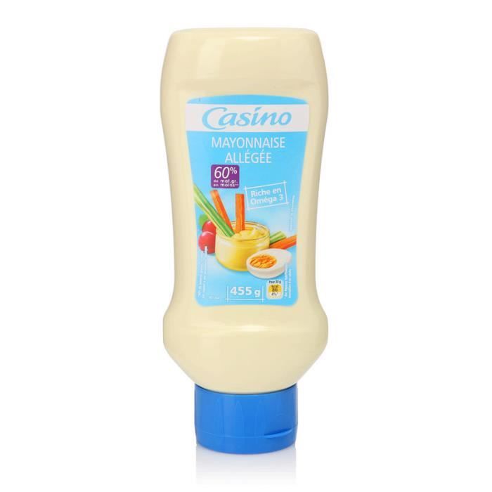 Mayonnaise allégée - Flacon souple - 455g