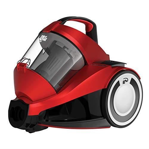 DD2424-1 - Rebel 34 Parquet - Aspirateur sans Sac Rouge Métal - 4A DD2424-1