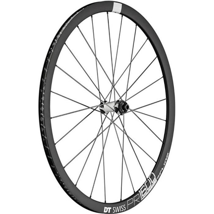 DT Swiss PR 1600 Spline DB 32 - Roue - Alu Center Lock 100/12mm TA noir