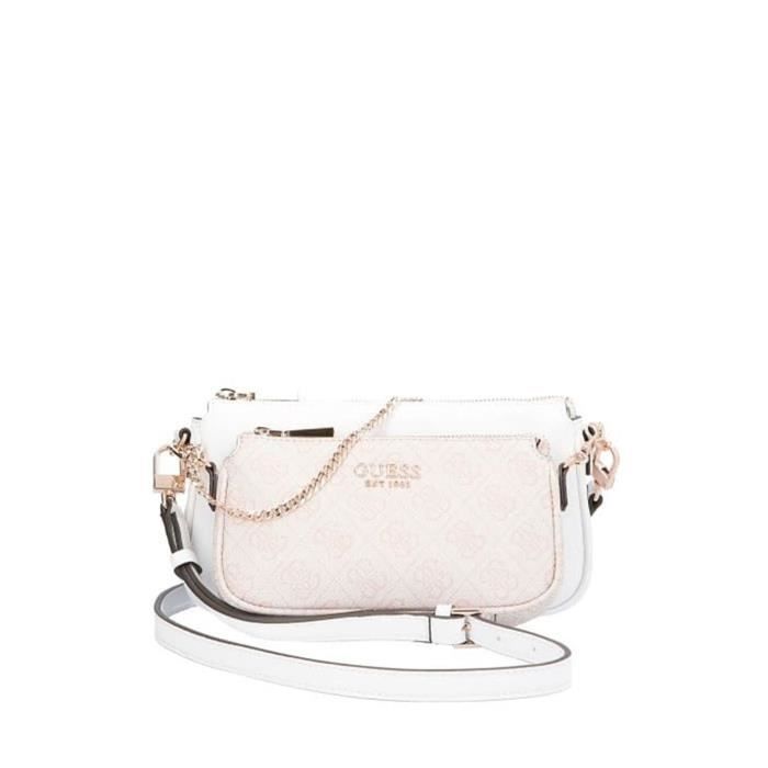 Sac porté travers Guess ref 52029 Rose BLS 24*13.5*4.5 TU