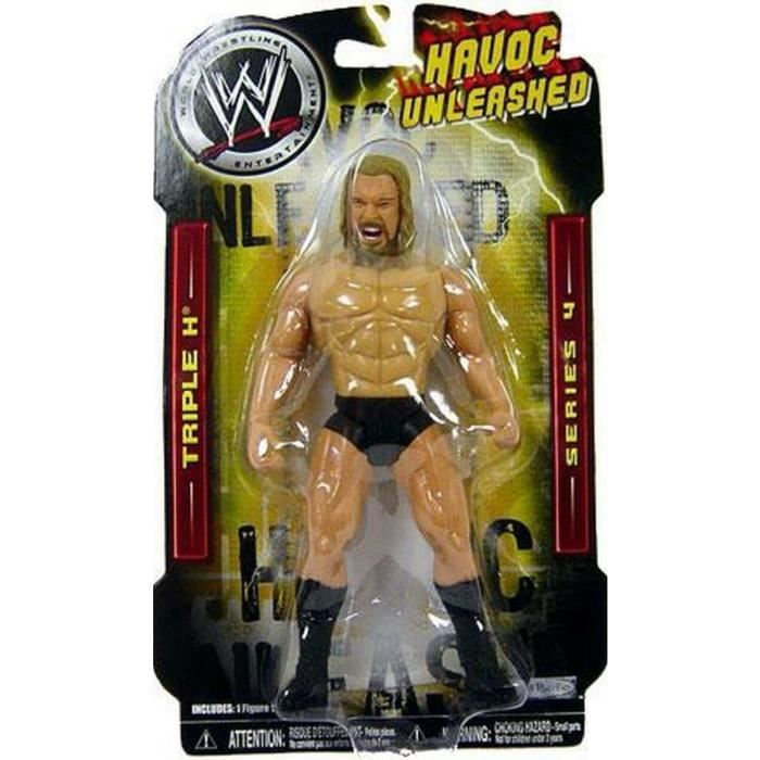 Catcheur Triple H Figurine 15 Cm Pour WWE Serie 4 Collection Personnage