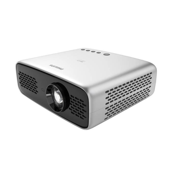 PHILIPS NEOPIX-ULTRA2TV - Vidéoprojecteur LED 1920x1080px - Wi-fi, Android TV, Bluetooth - Haut-parleurs intégrés 2x15W - Blanc