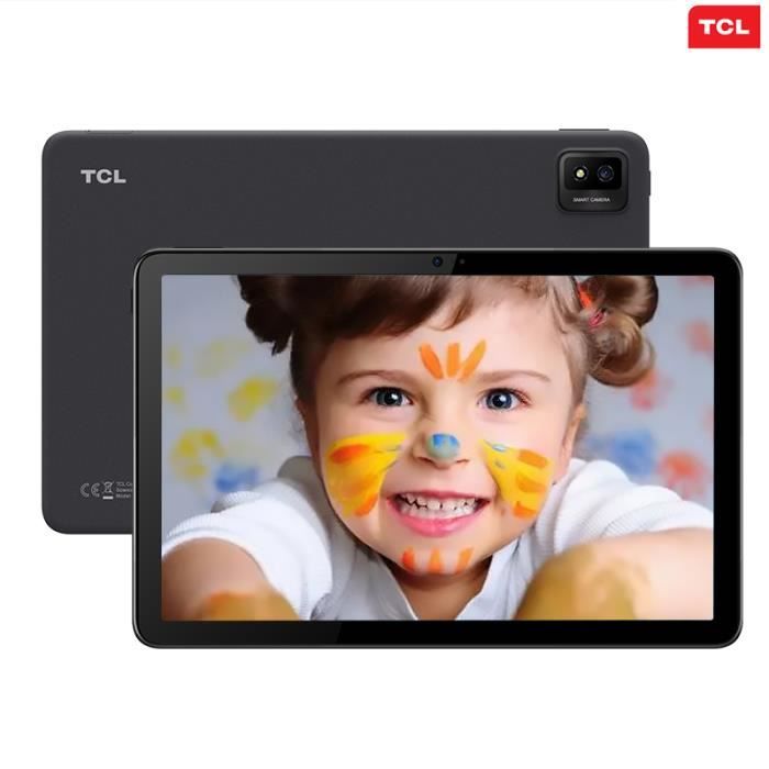 Tablette Tactile - TCL TAB 10s - 10.1” FHD+ - RAM 3Go - Stockage 32Go - WiFi - 8000mAh Batterie- Octa-Core- Noir
