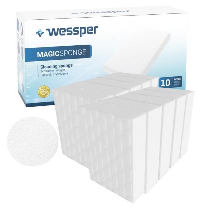 Wessper Magicsponge éponge magique 10 pièces