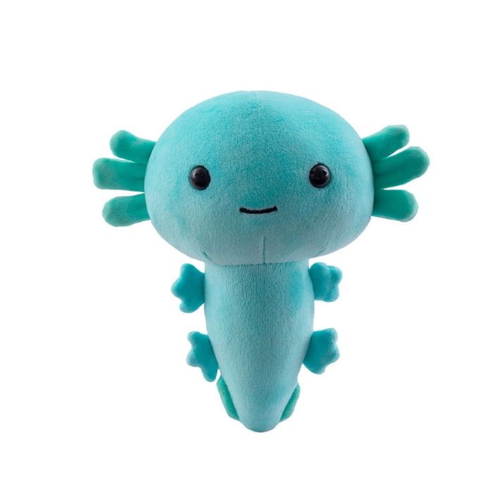 Oreiller Long En Peluche Axolotl 110 Cm - Coussin Doux Et Mignon Pour Enfants Et Adultes Bleu