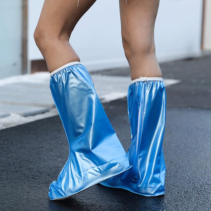 CHENGZI Couvre-chaussures Imperméables Vélo – Sur-chaussures Anti-Pluie, Boue & Neige Pour Cyclisme & VTT