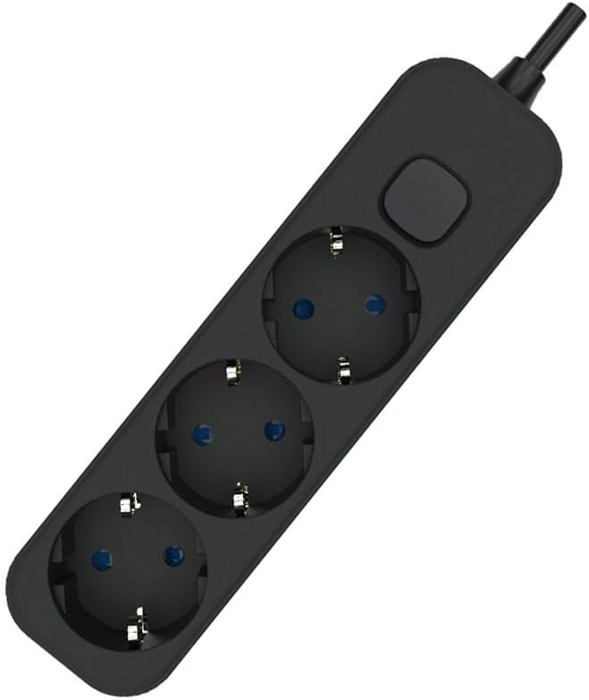 Bloc Multiprise Standard 3G 1,5 Mm² - Avec Interrupteur - 3 X 2P T - Dhome