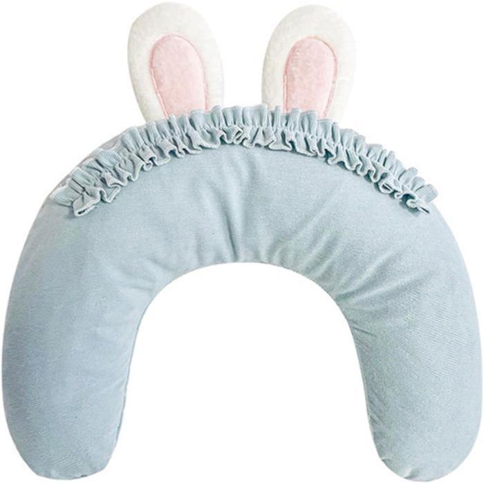 Comparer les prix de Coussin de cou pour animaux de compagnie pour chats coussin apaisant pour petits chiens coussin de cou en forme de U bleu