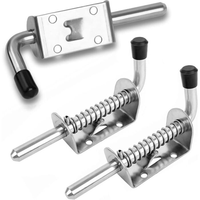 2 Pices Loquet Ressort Robuste Inox Boulons Ressort En Acier Inoxydable 2-pices-loquet-ressort-robuste-inox-boulons-ressort-en-acier-inoxydable