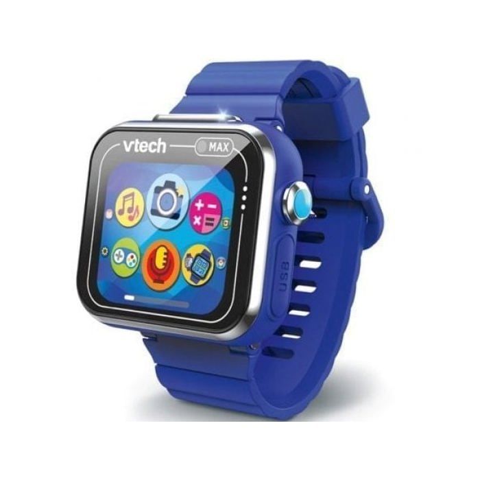 Smartwatch VTECH Kidizoom Smartwatch Max Azul Pantalla Táctil 256MB 2 Cámaras Control Parental