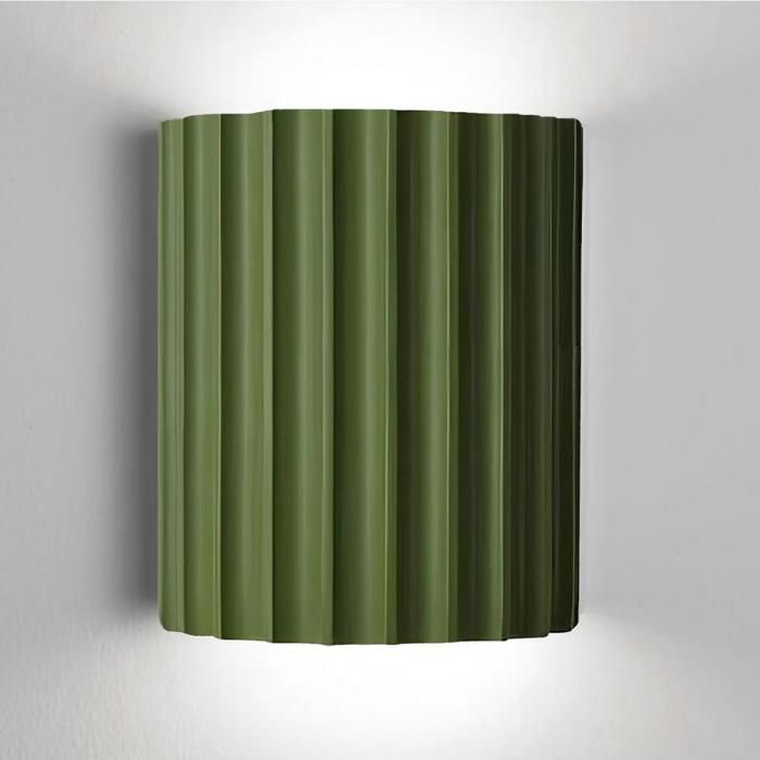 Diday LED Applique Murale Intérieur Lampe Murale en Résine Moderne Éclairage Murale Abat-jour Design Colonne Romaine Lumière Froide