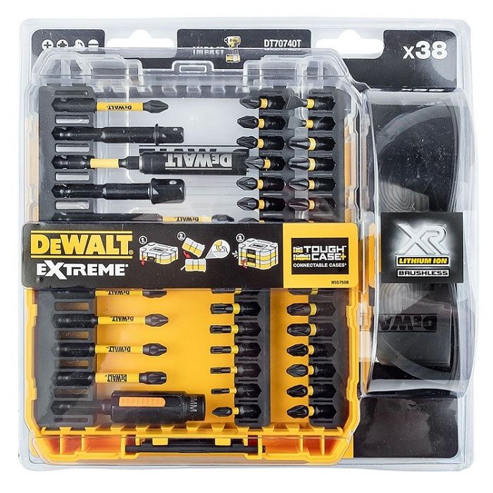 Dewalt Ensemble dembouts - 38 pièces - DW DT70740T - Compatibilité universelle - Durabilité élevée - vue 1