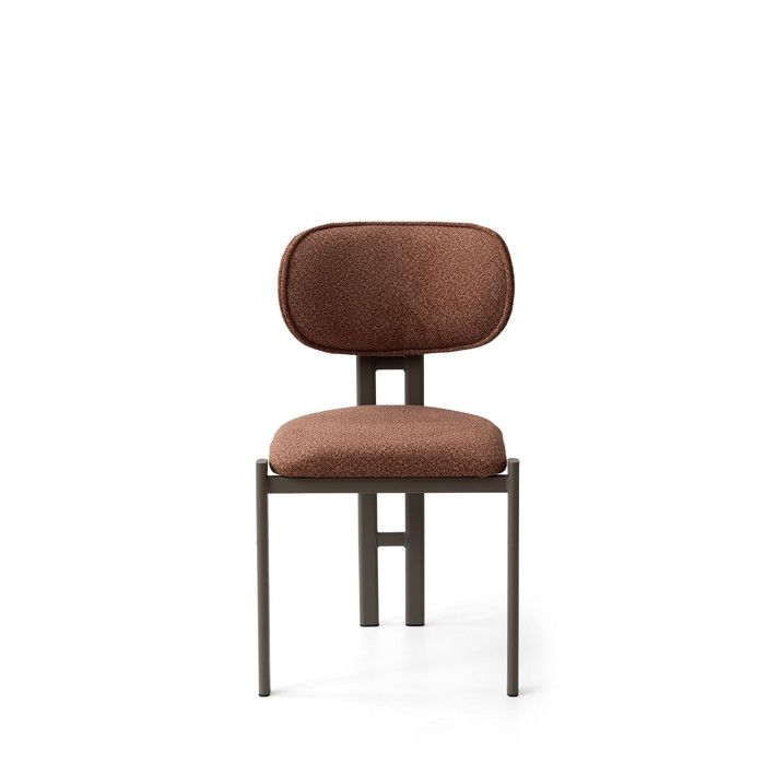 Ensemble de chaises (2 pièces) en métal Muriz - Tuile rouge