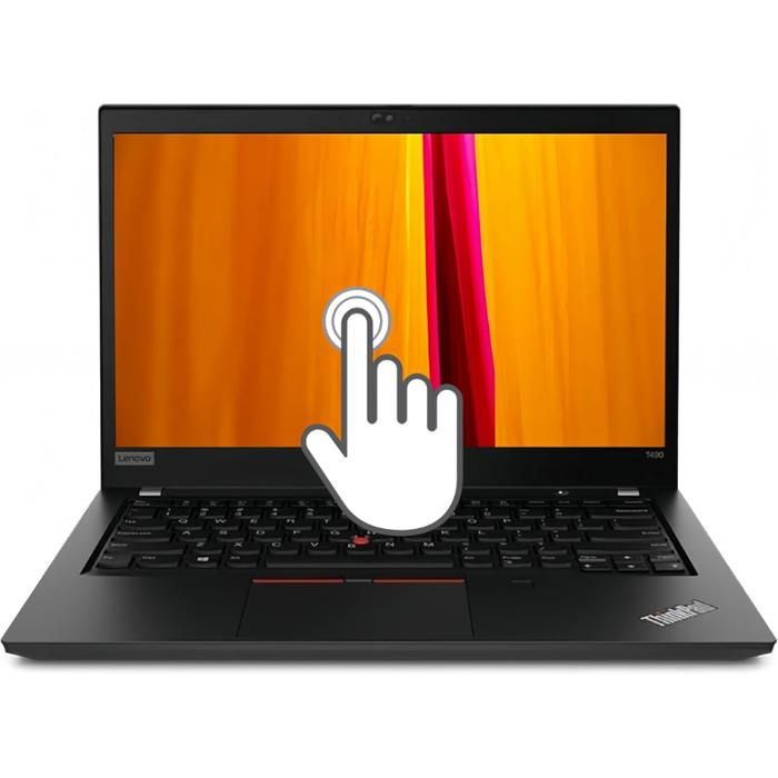 PC Portable Lenovo T490S Tactile 14 i7 16 Go RAM 256 GB SSD Azerty Windows 11 Pro