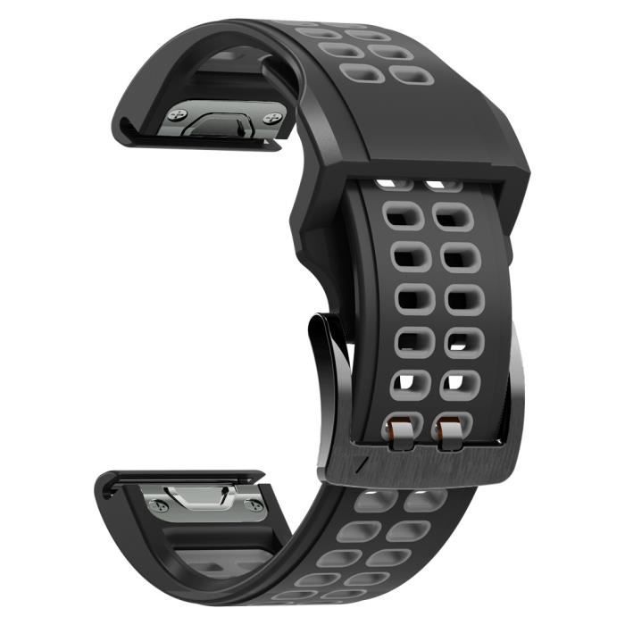 Bracelet pour Montre GPS Garmin Forerunner 935 noir - 22mm.