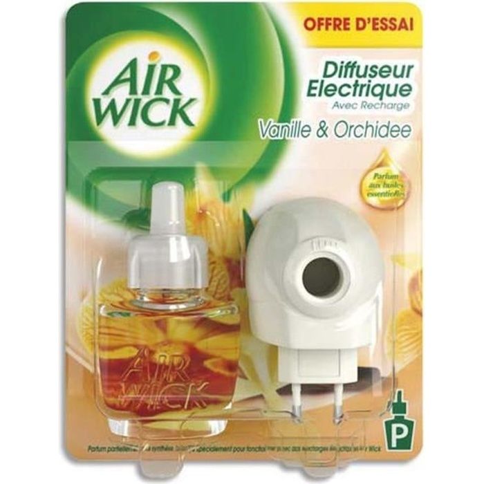 AIR WICK Diffuseur électrique parfum vanille orchidée - Cdiscount