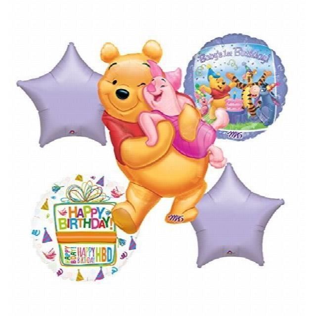 Premier Anniversaire De La Fete D Anniversaire De Bebe Winnie L Ourson Bebe Decorations Cyh3s Cdiscount Maison