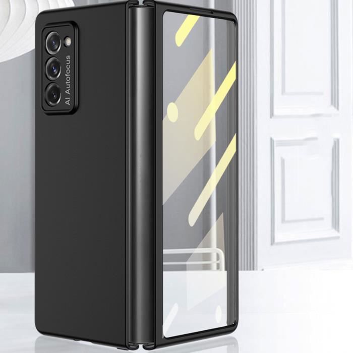 Étui de téléphone en film trempé pour Samsung Galaxy Z Fold 2 noir
