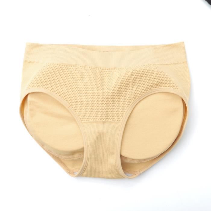 Culotte Remonte Fesses Rehausseur Fessier pour Femme Kaki LXL Culotte Rembourrée