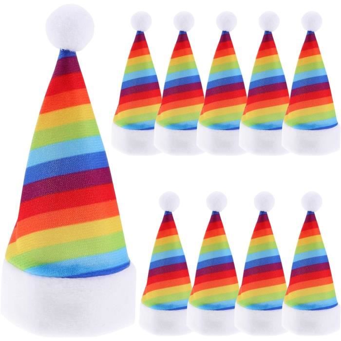Lot De 120 Mini Chapeaux Noirs En Plastique - Pour Décoration Cupcakes, Mariage, Noël, DIY - Diam. ~12 Mm