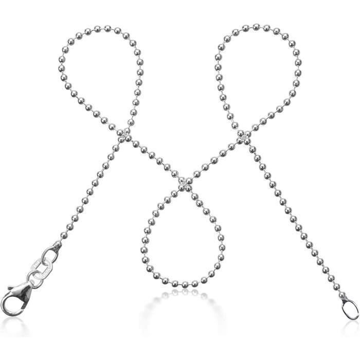 Acier Inoxydable Chaîne De Grains De Café Collier Bracelet Pour Homme