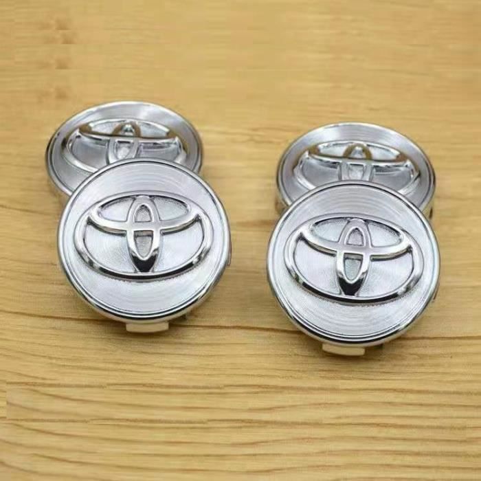 Cache-moyeu En Alliage Carbone Toyota D'origine - Réf. 42603-YY210 Pour Auris, Avensis, Verso, Corolla