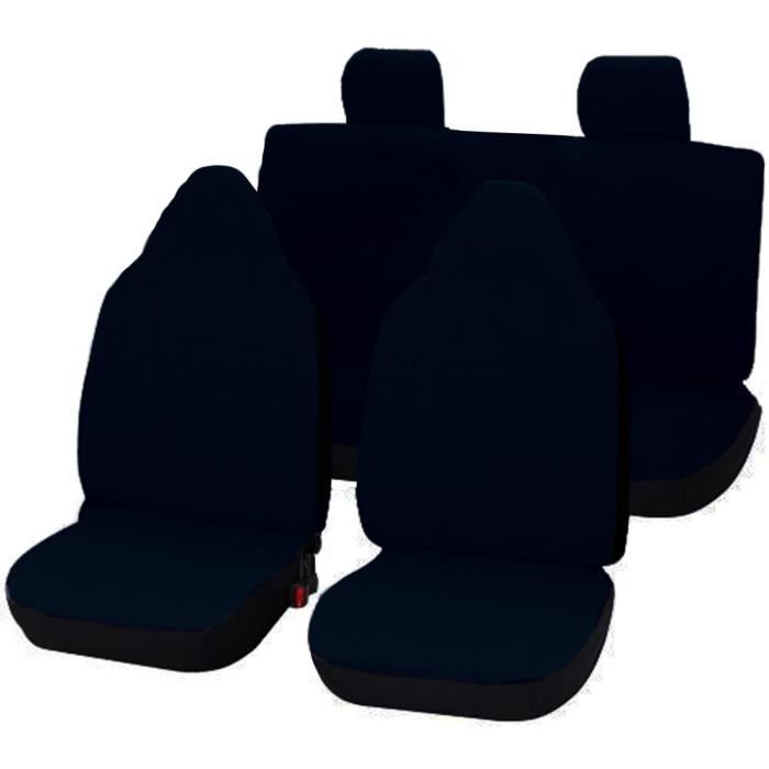 Lupex Shop Housses de siège auto compatibles pour Aygo Jeans Blue