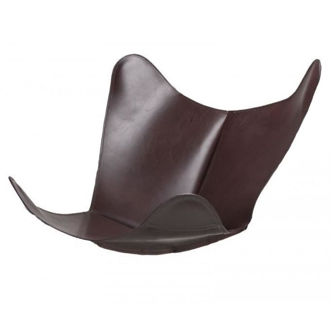 Housse cuir fauteuil Butterfly Style BKF - Achat / Vente coussin de