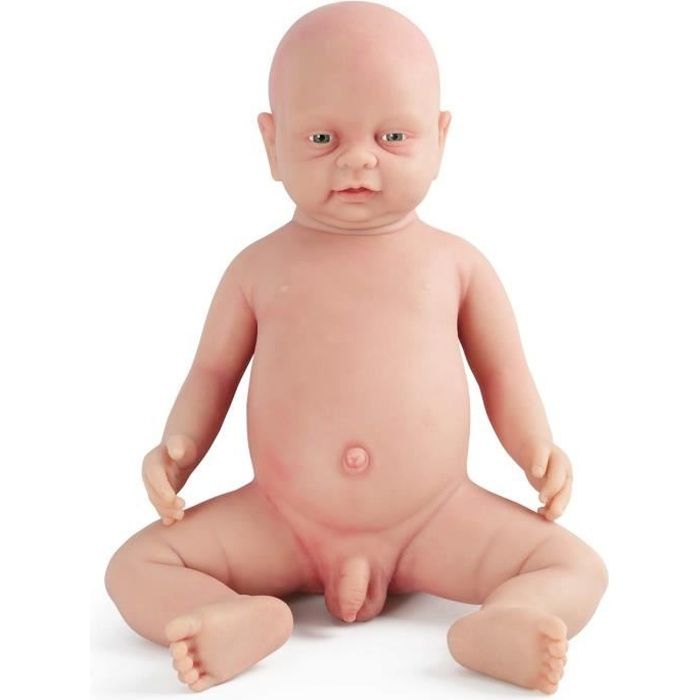 45cm bébé Reborn Garcon realiste Silicone Baby poupée Vrai Poupon Fille  Dolls Pas Cher Toddlers Enfant Yeux Ouvert - Cdiscount Jeux - Jouets