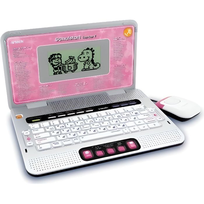 Ordinateur Portable School Start 80 109794 - Rose - VTech - A partir de 3 ans - Mixte