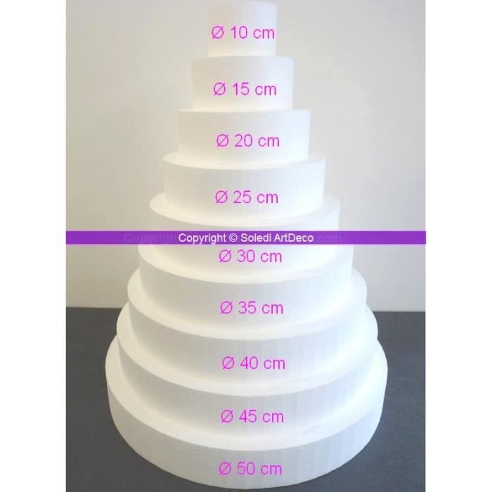 Piece Montee Wedding Cake Xxl En Polystyrene Ha Cdiscount Beaux Arts Et Loisirs Creatifs