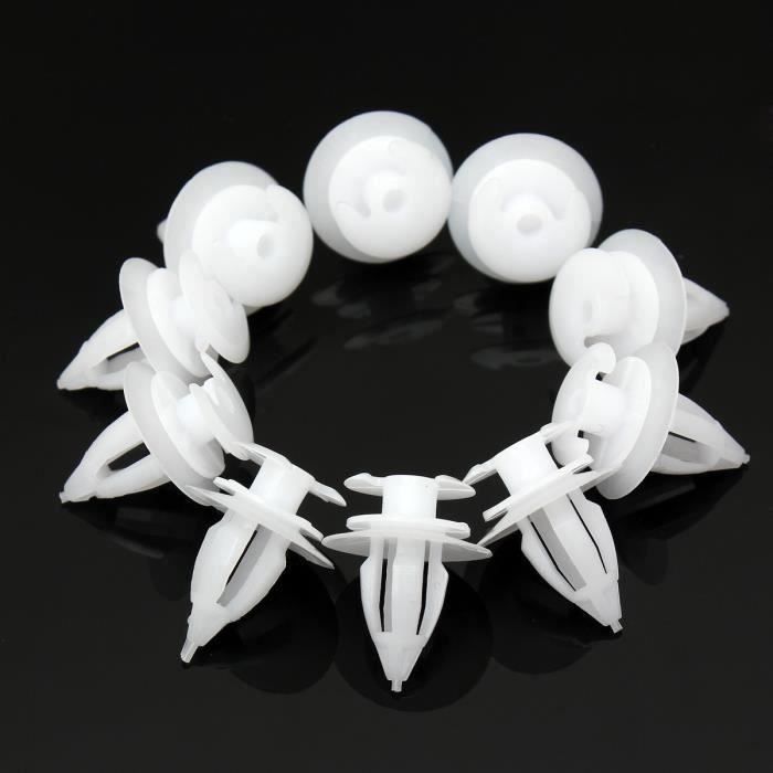 200 Clips De Garniture Auto - Nylon, Référence OEM 9345ZN, Fixation Panneaux De Portière - 13