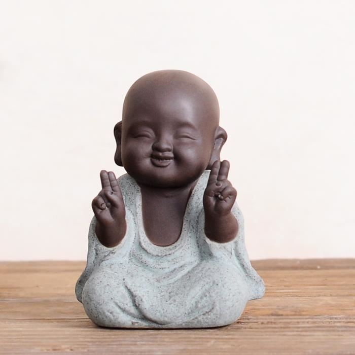 FIGURINE SCULPTURE DE Bouddha en laiton bouddhisme tibétain fabriquée à la main EUR 268,88