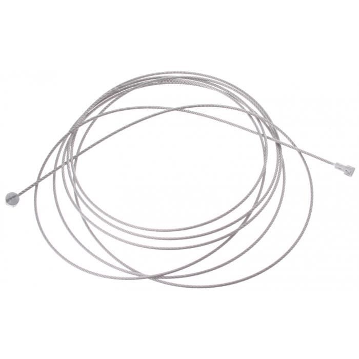 Câble de frein universel Elvedes - 6412-27RVS-49 - argent - 2350 x 16 mm