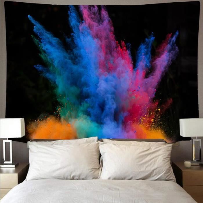 Montoj Superbe Drap De Lit Japonais Geisha Girl Tapisserie Murale à Suspendre Verticalement