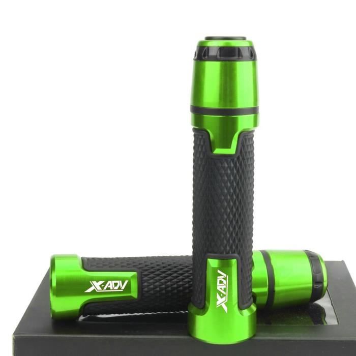 Poignée Universelle Pour Suzuki 7/8" GSR 400 600 750 Accessoires De Moto Poignées De Guidon Poignée De Guidon Rouge 7/8" 22 Mm Couvercle De Guidon (couleur : Noir