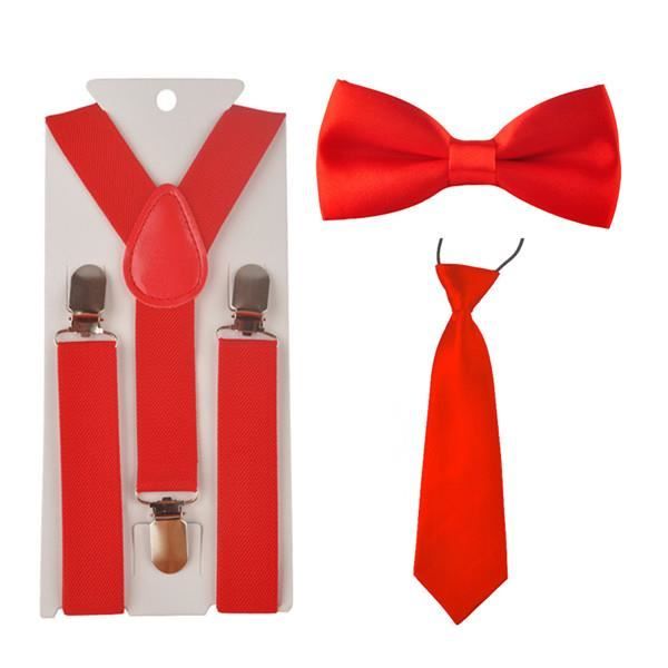 Widmann Milano Party Fashion – Lot Bretelles Et Noeud Papillon USA Étoiles & Rayures – Carnaval Fête Thème Américain