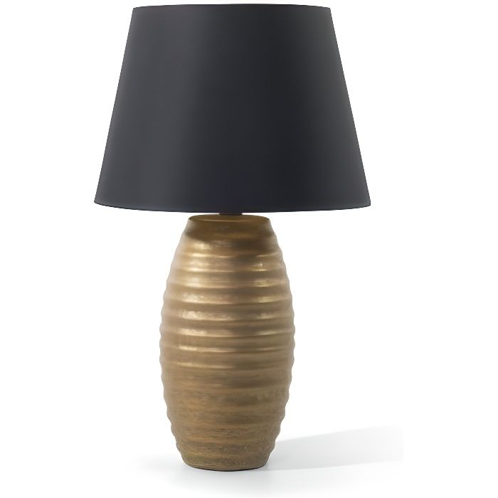Beliani - Lampe de chevet moderne dorée EBRO
