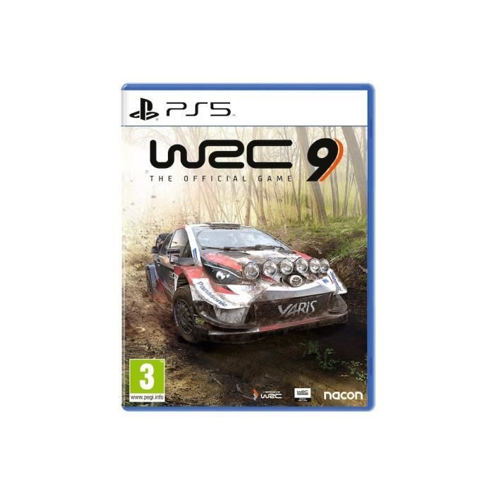Jeu de course WRC 9 BIG BEN INTERACTIVE PS5 Date de sortie Octobre 2021 Mode en ligne PEGI 3+