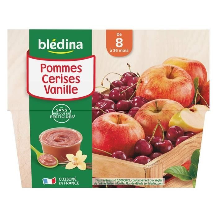Bledina Pomme Cerise 4x100g Achat Vente Compote Dessert Fruite Bledina Pomme Cerise 4x100g Cdiscount Pret A Porter